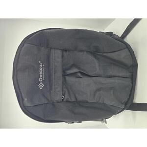 Outdoor Products Traverse Backpack Black Unisex Book Bag Travel Hiking Laptop